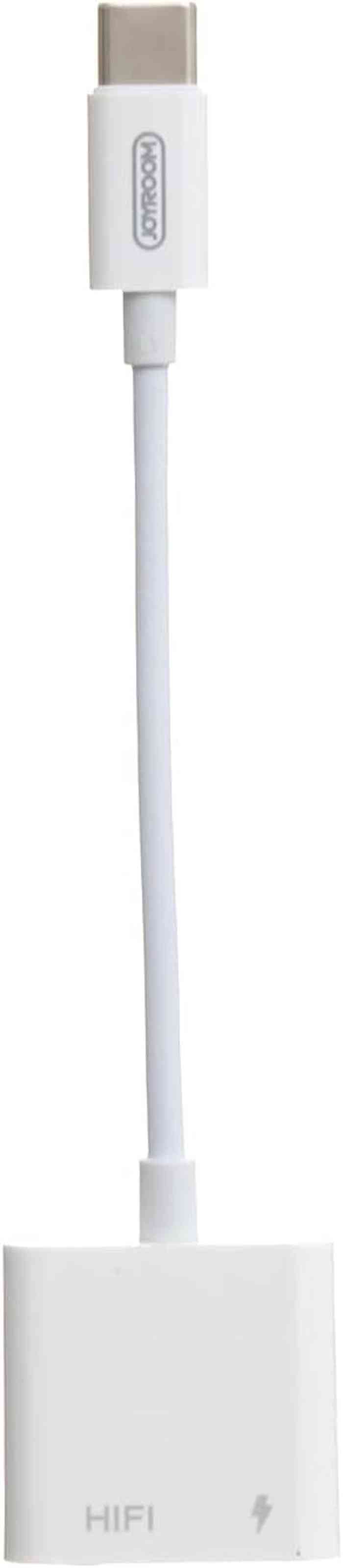 Joyroom SH-C1 Type-C HIFI + PD Audio Converter-White